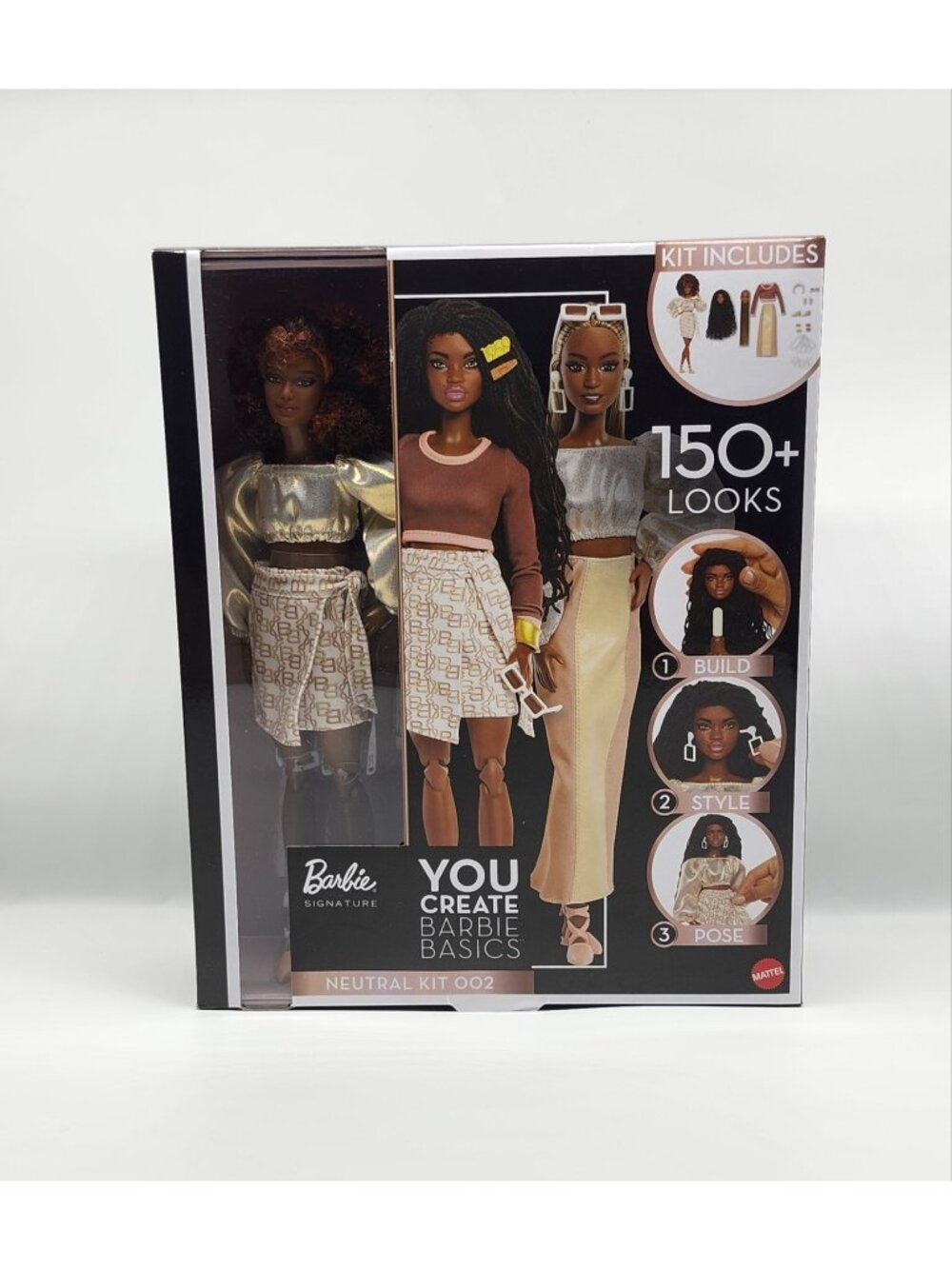 Mattel Barbie Signature 002 You Create Basics Neutral Kit Doll Kit